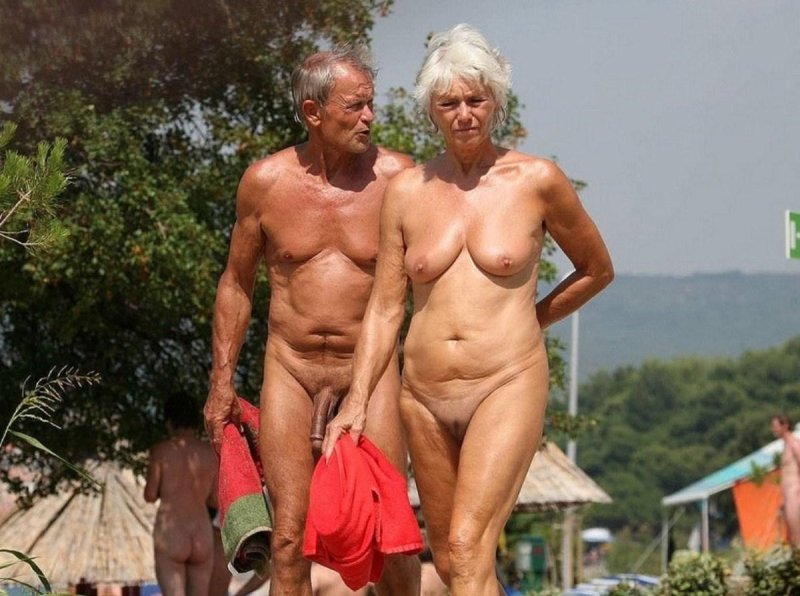 Older nudists, Old women naked with men, Old nudists porn