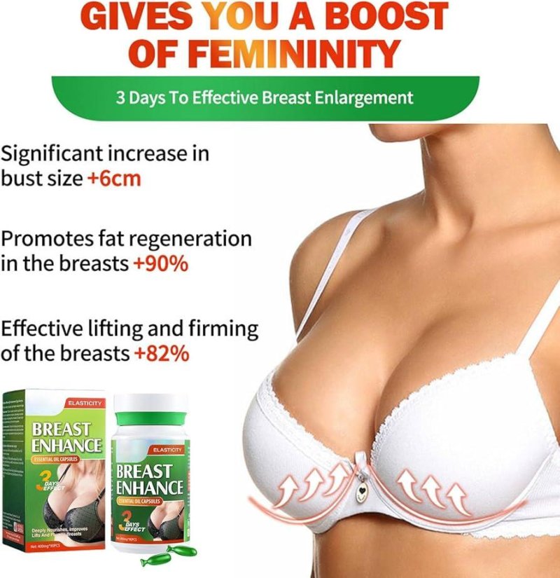Breast augmentation capsules, For breast augmentation, Breast enlargement